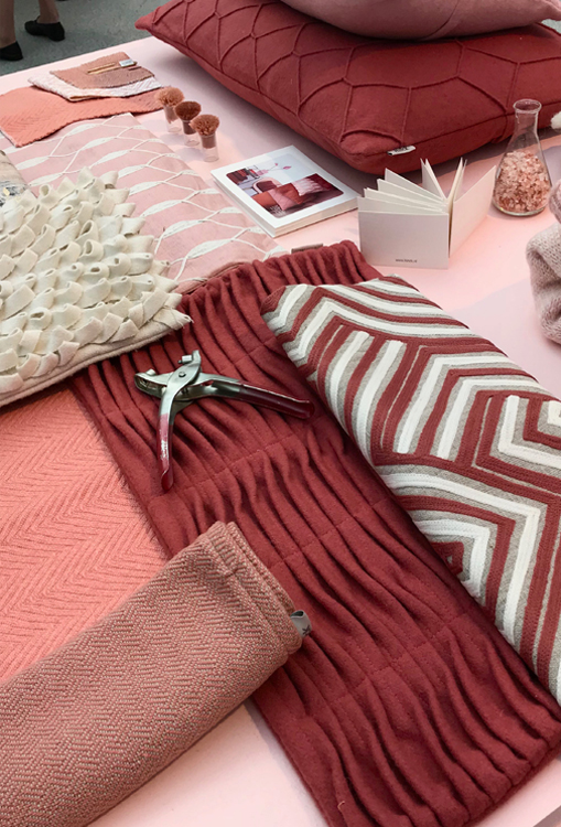 tapijt in poedertinten roze trend