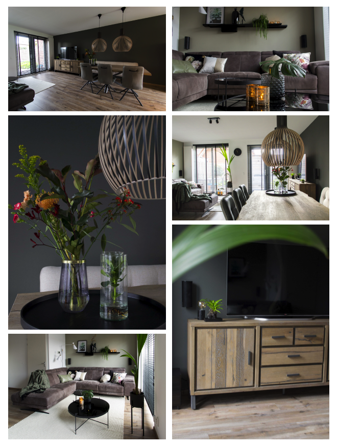 collage met interieur ontwerpen