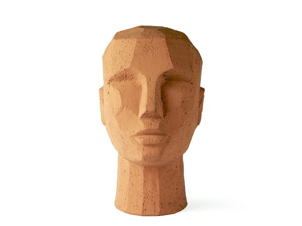 abstract-head-sculpture-terracotta-front-de-ruijtermeubel