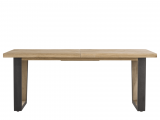 uitschuiftafel metalox hout 190 deruijtermeubel woonwinkel meubelzaak cruquius