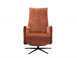 relaxfauteuil ranio in stof copper inhouse