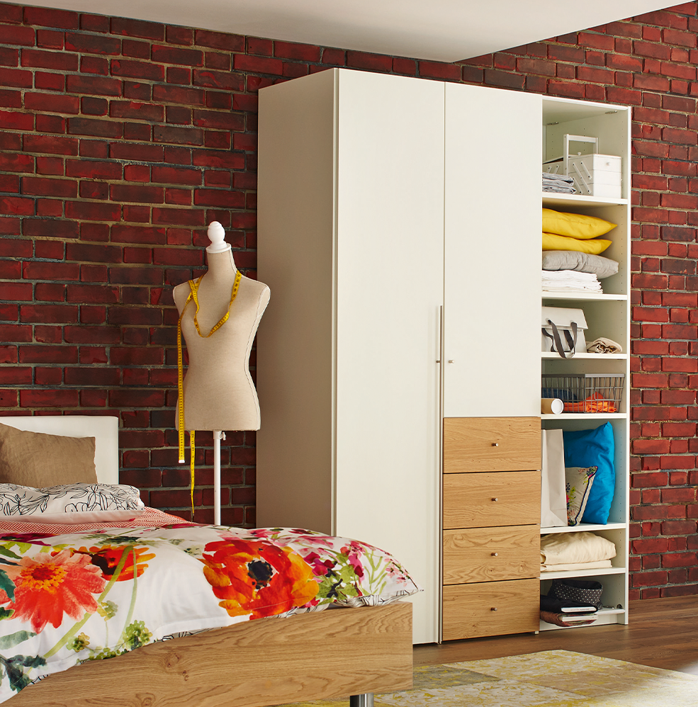 inspiratie designkasten nowtime hulsta slaapkamer wit hout