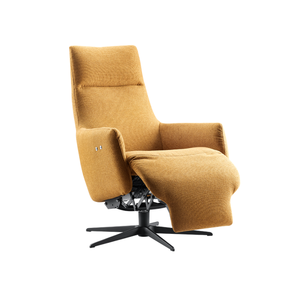 achterzijde fauteuil homara stof rate bronze relaxstoelen deruijtermeubel