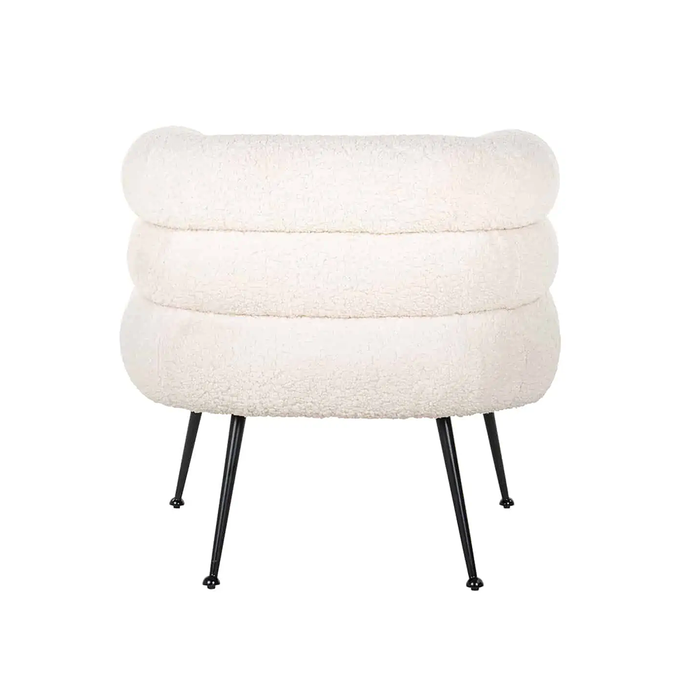 achterkant fauteuil amelia velvet wit boucle richmond interiors