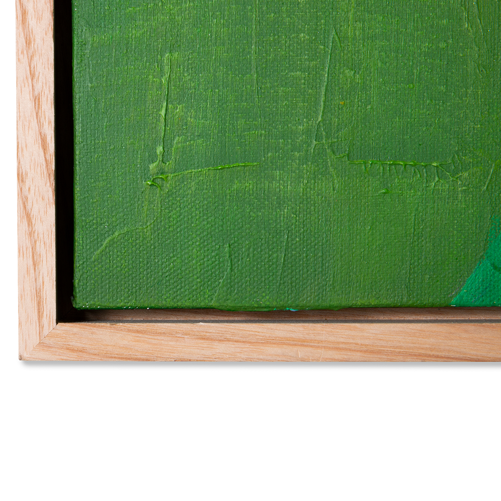 Schilderij frisse natuur van hkliving groen detail