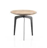 bijzettafel kenji metaal hout byboo tafels trendy collectie 2023