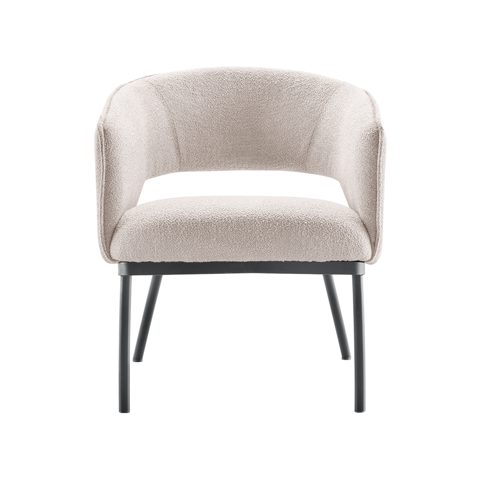 fauteuil finna van inhouse in stof naturel scandinavisch moderne stoelen