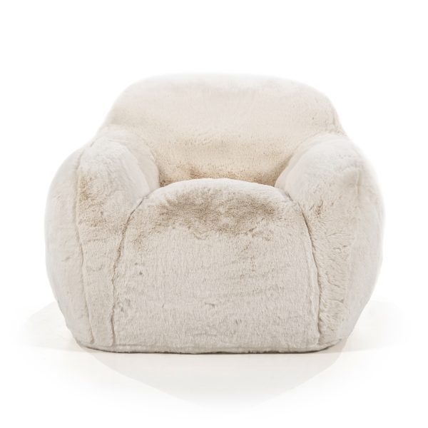 Fauteuil Hug By-Boo Pluche stof