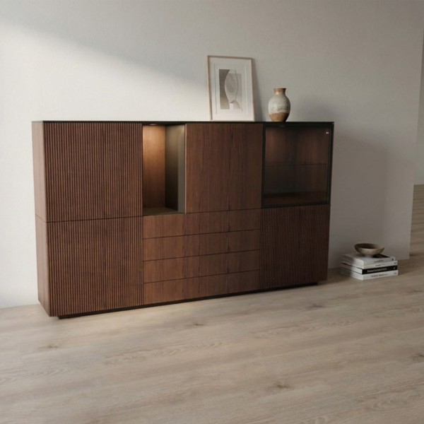 Saunaco ron 04 wandopstelling kast vak design