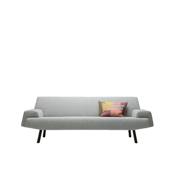 Havee meubelen sky bank zitbank element strak retro grijs arm blok scandinavisch