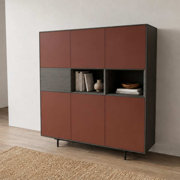 wandkast, Nyro 12, opbergkast, kast, opbergruimte, modern, design, strak, woonkamer, woonkamercast, interieur, meubelkast