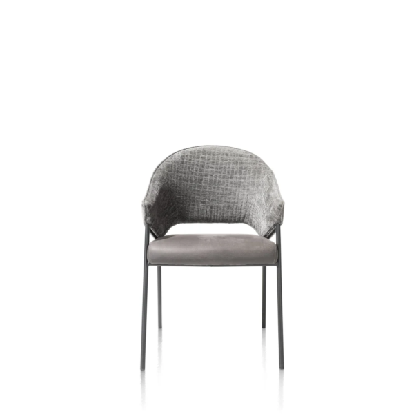 Armstoel Nolan Antraciet