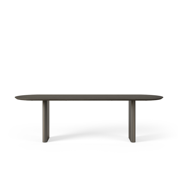 eettafel, Monti, Hofstede Raanhuis, eikenhout, maatwerk, design, moderne eettafel, ambachtelijk, vakmanschap, De Ruijtermeubel