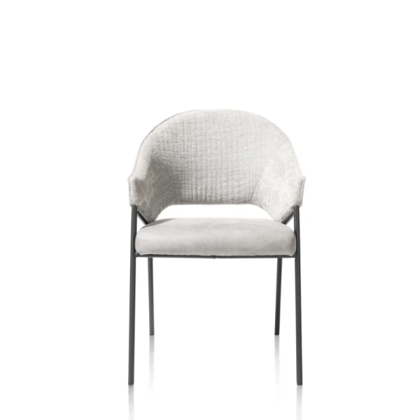 Armstoel Nolan grijs