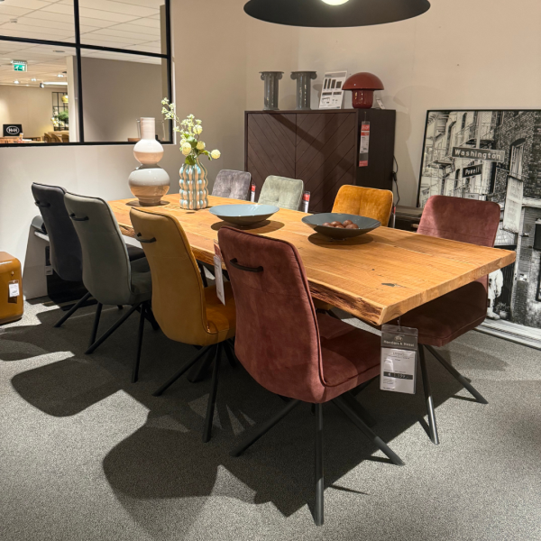 Eetstoel Milva 2x Antraciet