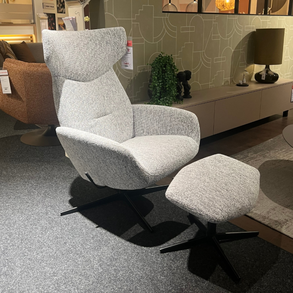 Relaxfauteuil + hocker Ibiria