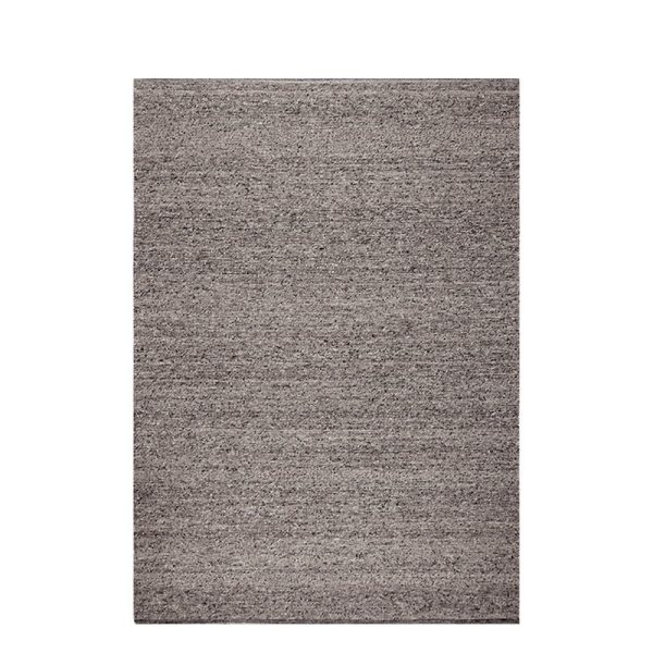 Vloerkleed Luni lichtbruin van Perez met zachte structuur in een warm en modern interieur