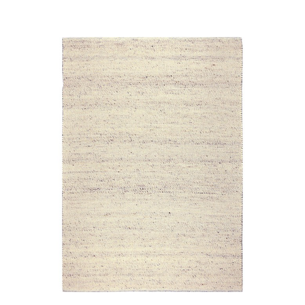 Vloerkleed Mula Mellee van Perez handgeweven wolmix met natuurlijke structuur