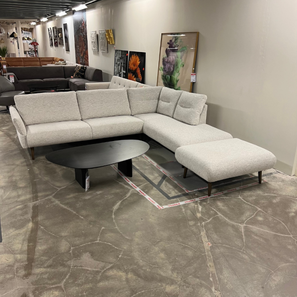 Hoekbank + hocker Ilanta