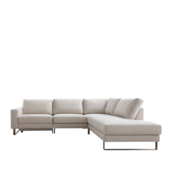 Hoekbank Levanzo van INHOUSE met moderne vorm en comfortabele zit in stof