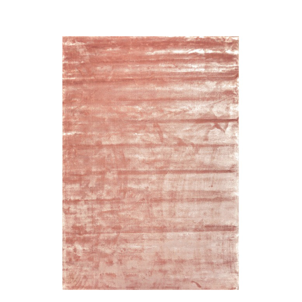 Vloerkleed Flavia lichtroze van Perez met subtiele glans in een elegant interieur Woonstijlen: modern, romantisch, hotel chique