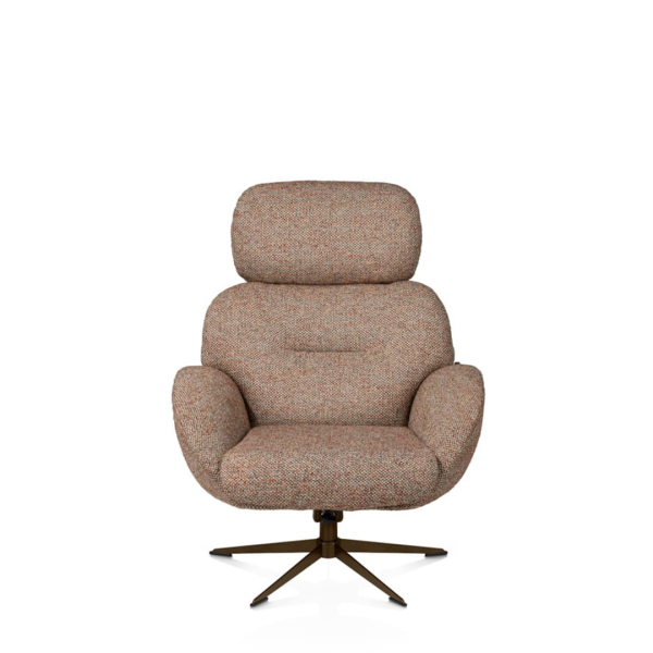 Relaxfauteuil Stresa met comfortabele zitting, ergonomische rugleuning en stijlvol design voor optimaal ontspannen in de woonkamer.